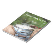 Hoe laat is het? notitieblok (Linkerzijde)