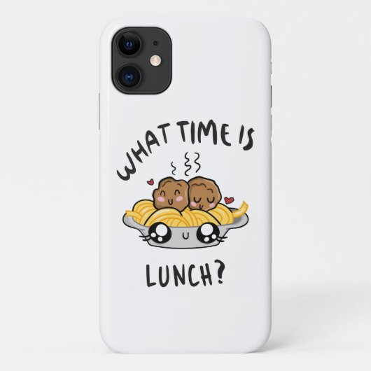 Hoe Laat Is Lunch Case-Mate iPhone Case (Achterkant)