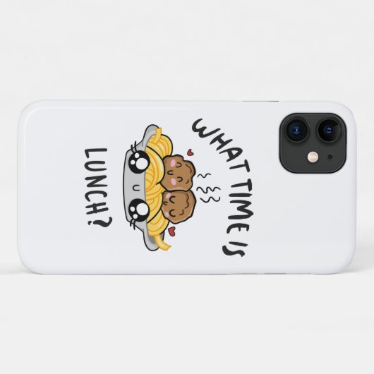 Hoe Laat Is Lunch Case-Mate iPhone Case (Achterkant (horizontaal))