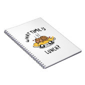 Hoe laat is Lunch? Notitieboek (Rechterzijde)