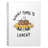 Hoe laat is Lunch? Notitieboek (Voorkant)