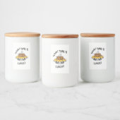 Hoe laat is Lunch? Voedselcontainer Etiket (Flessen)