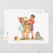 "Hoe lang ben je?" Briefkaart (Voorkant / Achterkant)