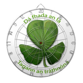 Hoe lang de dag ook duurt, de avond komt. dartbord