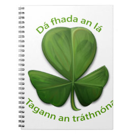 Hoe lang de dag ook is, de avond komt. notitieboek