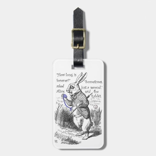 Hoe lang is Forever? Bagagelabel (Voorkant verticaal)