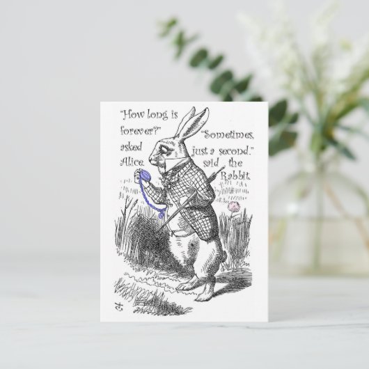 Hoe lang is Forever? Briefkaart (Staand voorkant)