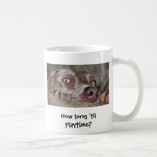 Hoe lang tot speeltijd? koffiemok (Rechts)