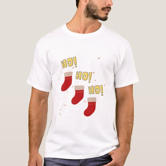 Hoe leuk het prettige kerstdesign-T-shirt T-shirt (Voorkant)