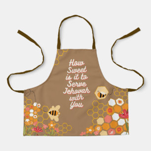 Hoe lief het is om Jehovah te dienen met Apron Schort