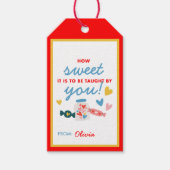 Hoe lief het is Teacher Valentijn Gift Label Cadeaulabel (Voorkant)