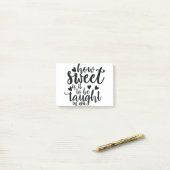 hoe lief is het dat je moet leren ? post-it® notes (Op bureau)