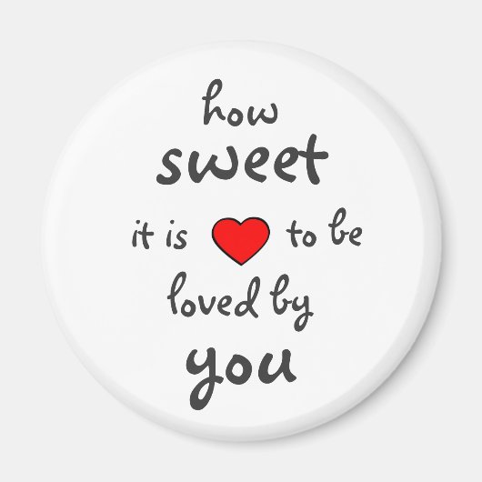 Hoe lief is het? magneet (Voorkant)