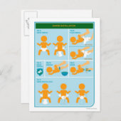 Hoe luier je briefkaart (Voorkant / Achterkant)