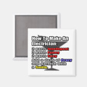 Hoe maak je een elektricien magneet (Voorkant / Achterkant)