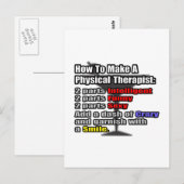 Hoe maak je een fysiotherapeut briefkaart (Voorkant / Achterkant)