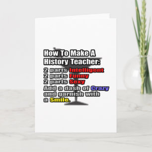 Hoe maak je een geschiedenisdocent kaart