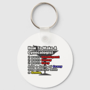 Hoe maak je een gynaecoloog? sleutelhanger