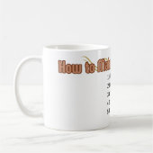 Hoe maak je een koffie grappige typografie koffiemok (Links)