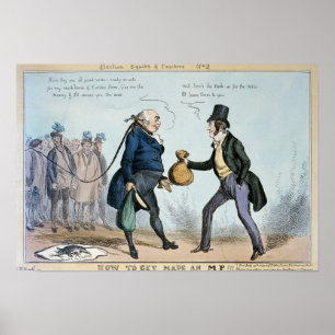 Hoe maak je een parlementslid, 19 juli 1830 poster
