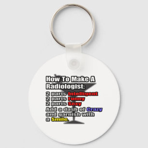 Hoe maak je een radioloog? sleutelhanger