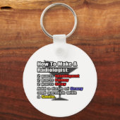 Hoe maak je een radioloog? sleutelhanger (Voorkant)
