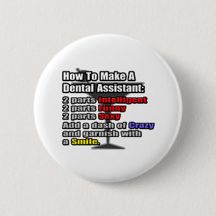 Hoe maak je een tandarts ronde button 5,7 cm