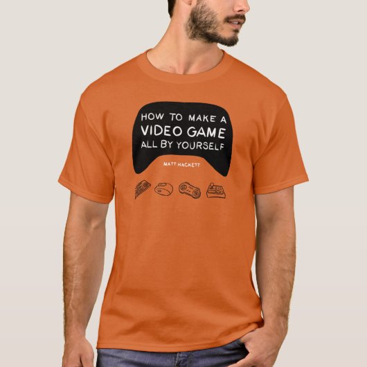 Hoe maak je een videogame All By Yourself T-shirt (Voorkant)