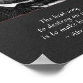 Hoe maak je een vriend poster (Hoek)