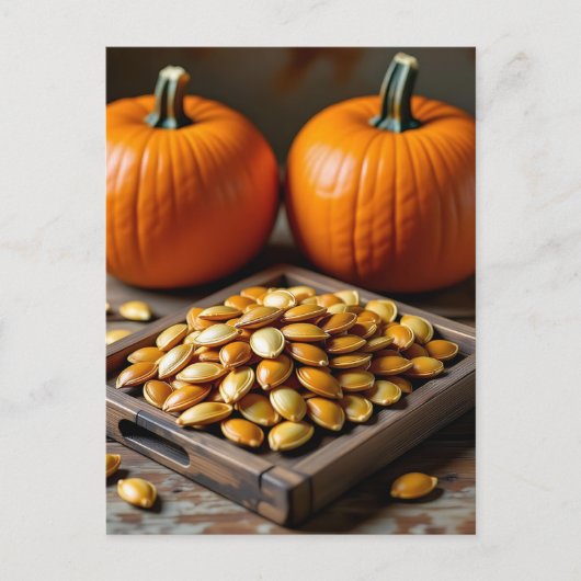 Hoe maak je geroosterde pompoenpitten Recept Kaart (Voorkant)