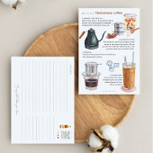 Hoe maak je Vietnamese Briefkaart met melkkoffie?