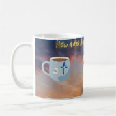 Hoe maakt Jezus Zijn thee? Hebreeën. Koffiemok (Links)