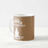 Hoe maakt Mozes koffie? Hebreeën is Mok (Voorkant links)