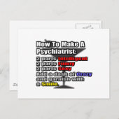 Hoe maakt u een psychiater briefkaart (Voorkant / Achterkant)