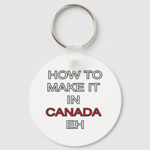 HOE MAAKT U HET IN CANADA EH! SLEUTELHANGER