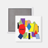 HOE? MAGNEET (Voorkant / Achterkant)