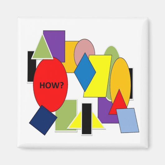 HOE? MAGNEET (Voorkant)