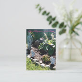 Hoe majestueus is Jouw naam - Gebed Kaart Visitekaartje (Staand voorkant)