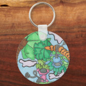 Hoe maken ze apen? sleutelhanger (Voorkant)