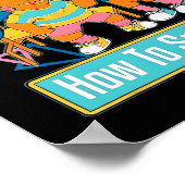 Hoe me te spotten gym gewichtheffen bodybuilding f poster (Hoek)