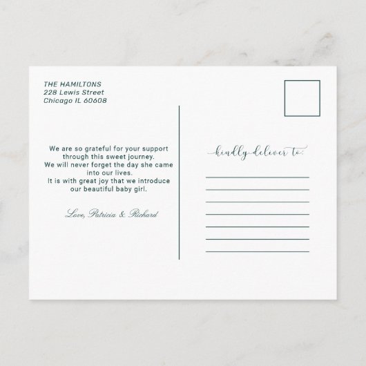 Hoe meer de aankondiging van de feestelijke feestd (Achterkant)