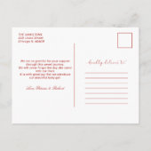 Hoe meer de aankondiging van de feestelijke feestd (Achterkant)