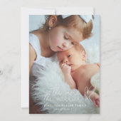 Hoe meer de aankondiging van de feestelijke feestd (Voorkant)