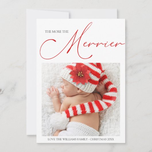 Hoe meer de aankondiging van de feestelijke feestd (Voorkant)