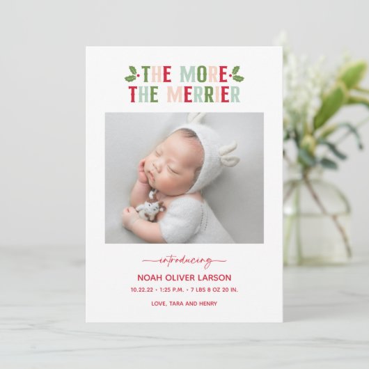 Hoe meer de aankondiging van de geboorte van de fe (Staand voorkant)