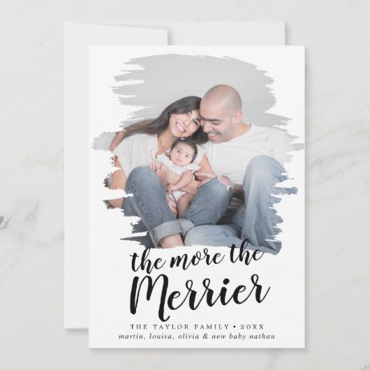 Hoe meer de aankondiging van de Merrier Birth (Voorkant)