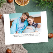 Hoe meer de foto's van Merrier Zwangerschap Feestdagenkaart