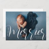 Hoe meer de geboorte van Merrier Feestdagenkaart (Voorkant / Achterkant)