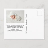 Hoe meer de kerstfoto's van Merrier Aankondigingskaart (Achterkant)