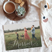 Hoe meer de kerstkaart van Merrier Aankondiging